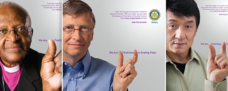 Bill Gates: 'We can eradicate polio'
